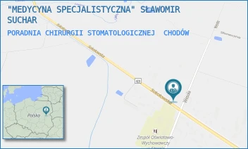 PORADNIA CHIRURGII STOMATOLOGICZNEJ - "MEDYCYNA SPECJALISTYCZNA" SŁAWOMIR SUCHAR - SOKOŁOWSKA 2,  CHODÓW