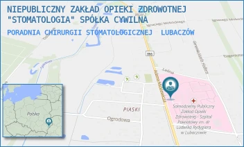 PORADNIA CHIRURGII STOMATOLOGICZNEJ - NIEPUBLICZNY ZAKŁAD OPIEKI ZDROWOTNEJ "STOMATOLOGIA" SPÓŁKA CYWILNA - UL. MICKIEWICZA 168,  LUBACZÓW