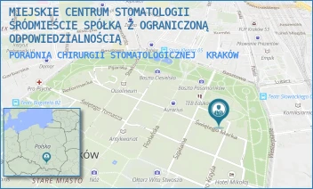 PORADNIA CHIRURGII STOMATOLOGICZNEJ - MIEJSKIE CENTRUM STOMATOLOGII ŚRÓDMIEŚCIE SPÓŁKA Z OGRANICZONĄ ODPOWIEDZIALNOŚCIĄ - UL. PLAC ŚWIĘTEGO DUCHA 3,  KRAKÓW