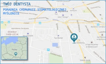 PORADNIA CHIRURGII STOMATOLOGICZNEJ - TWÓJ DENTYSTA - UL. NIEPODLEGŁOŚCI 38,  MYŚLENICE