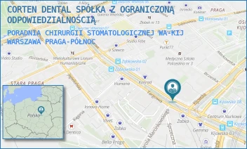 PORADNIA CHIRURGII STOMATOLOGICZNEJ WA-KIJ - PRZYCHODNIA STOMATOLOGICZNO - LEKARSKA PACJENT JEST NAJWAŻNIEJSZY - KIJOWSKA 1, WARSZAWA PRAGA-PÓŁNOC