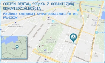 PORADNIA CHIRURGII STOMATOLOGICZNEJ PR-WPL - PRZYCHODNIA STOMATOLOGICZNO - LEKARSKA PACJENT JEST NAJWAŻNIEJSZY - ALEJA WOJSKA POLSKIEGO 12,  PRUSZKÓW