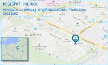 PORADNIA CHIRURGII STOMATOLOGICZNEJ - MEDISPOT PUŁTUSK - STANISŁAWA DYGATA 3/LOKAL U2,  WARSZAWA ŻOLIBORZ