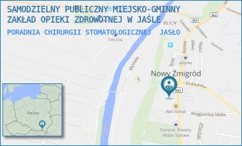 PORADNIA CHIRURGII STOMATOLOGICZNEJ - SAMODZIELNY PUBLICZNY MIEJSKO-GMINNY ZAKŁAD OPIEKI ZDROWOTNEJ W JAŚLE - UL. ADAMA MICKIEWICZA 4,  JASŁO