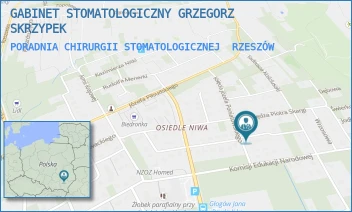 PORADNIA CHIRURGII STOMATOLOGICZNEJ - GABINET STOMATOLOGICZNY GRZEGORZ SKRZYPEK - UL. JANA MATEJKI 16/5,  RZESZÓW