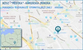 PORADNIA CHIRURGII STOMATOLOGICZNEJ - NZOZ "MEDIKA" KAMIŃSKA MONIKA - UL. GEN. JÓZEFA HALLERA 6/2,  KROSNO