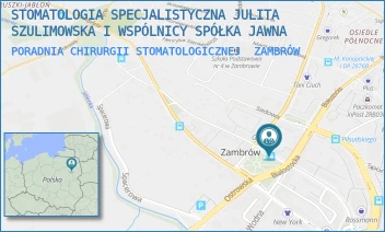 PORADNIA CHIRURGII STOMATOLOGICZNEJ - STOMATOLOGIA SPECJALISTYCZNA SZULIMOWSKA, SUCHAR SPÓŁKA JAWNA - PLAC SIKORSKIEGO 2,  ZAMBRÓW