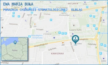 P0RADNIA CHIRURGII STOMATOLOGICZNEJ - EWA MARIA BUŁA - GDYŃSKA 51,  ELBLĄG
