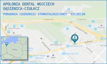 PORADNIA CHIRURGII STOMATOLOGICZNEJ - APOLONIA DENTAL WOJCIECH GĄSIENICA-CIUŁACZ - GRYFIŃSKA 62A,  SZCZECIN