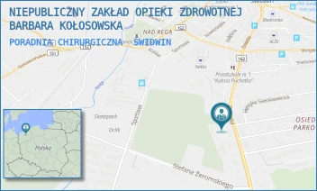 PORADNIA CHIRURGICZNA - NIEPUBLICZNY ZAKŁAD OPIEKI ZDROWOTNEJ BARBARA KOŁOSOWSKA - DRAWSKA 32A,  ŚWIDWIN