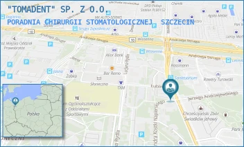 PORADNIA CHIRURGII STOMATOLOGICZNEJ - "TOMADENT" SP. Z O.O. - ŁUBINOWA 15,  SZCZECIN