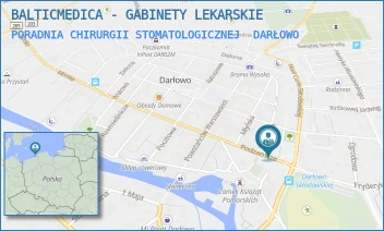 PORADNIA CHIRURGII STOMATOLOGICZNEJ - BALTICMEDICA - GABINETY LEKARSKIE - WAŁOWA 4,  DARŁOWO