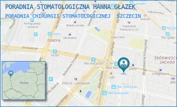 PORADNIA CHIRURGII STOMATOLOGICZNEJ - PORADNIA STOMATOLOGICZNA HANNA GŁAZEK - KRZYWOUSTEGO 60/1,  SZCZECIN